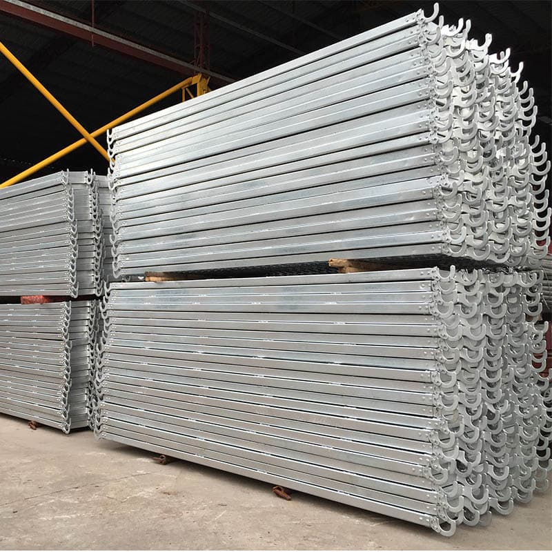 Galvanized hook walk board durable perforated Scaffolding Plank