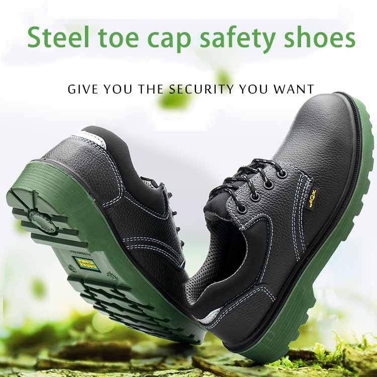 Genuine Leather safety shoes