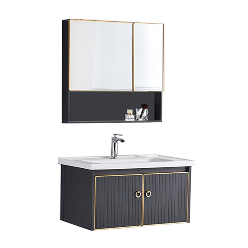 mirror sink cabinet