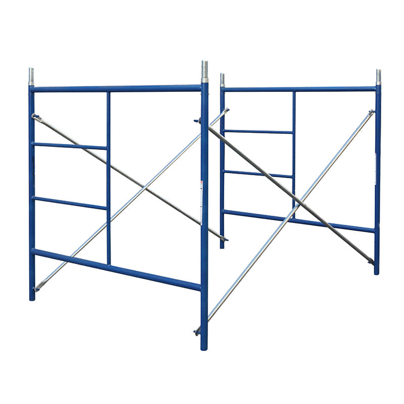 Painted Ladder Frame Scafolding
