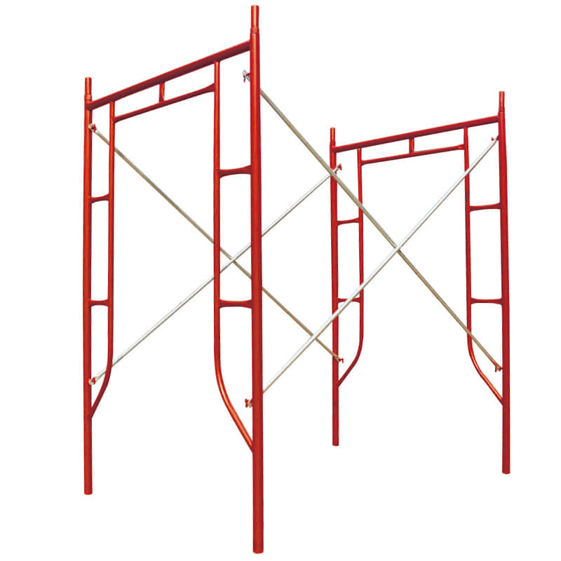Industrial Facade Frame scaffolding