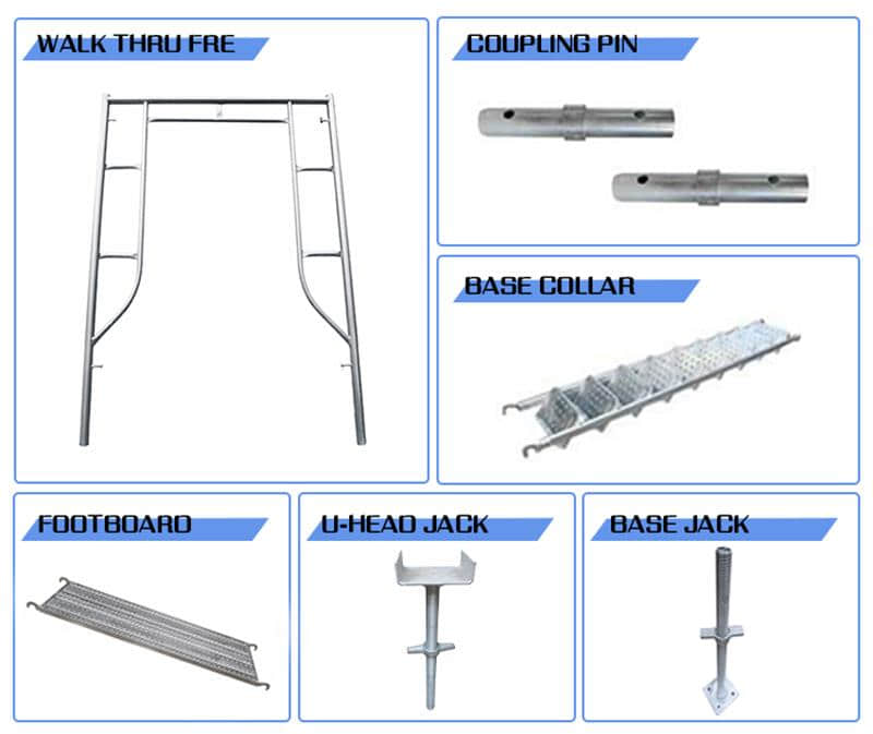 Walk Through Scaffolding Frames