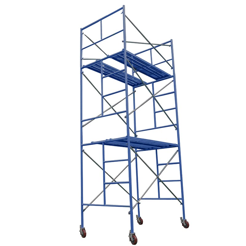 andamio de marco de escalera de acero