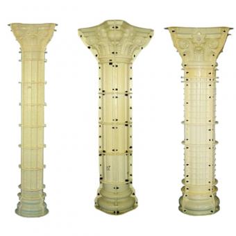 Building material concrete roman column mould