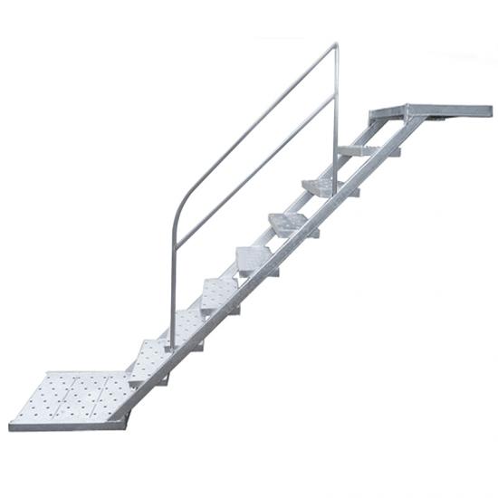 Construction Galvanized scaffolding step ladder
