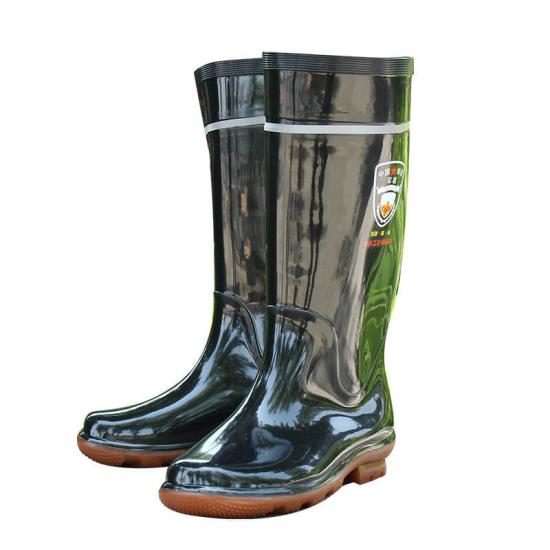men pvc rain boots