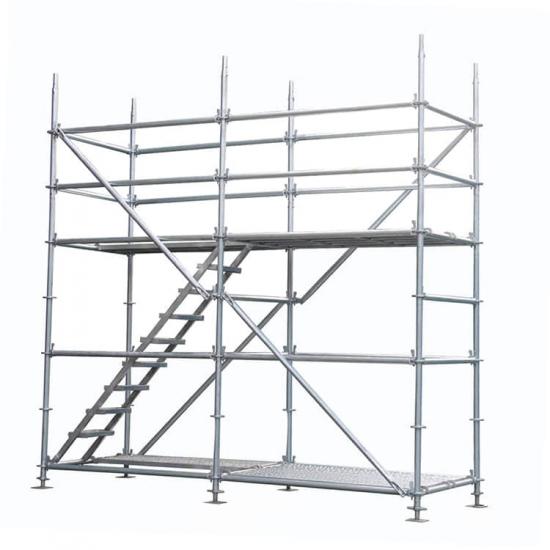 Hot Dipped Galvanized ringlock scaffolding